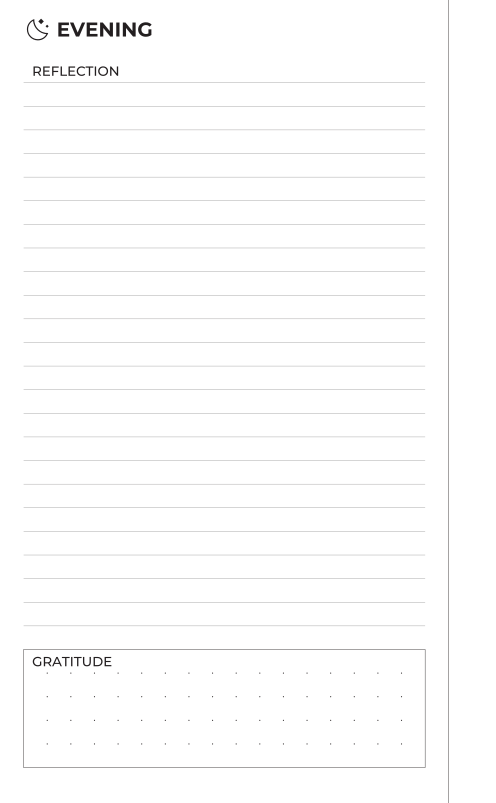 The starter project's back page