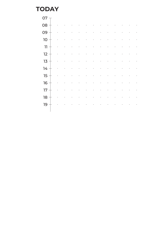 The timeline module in a preview